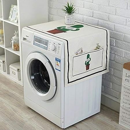 Funda de tela para lavadora estilo granja - algodón a prueba de ...