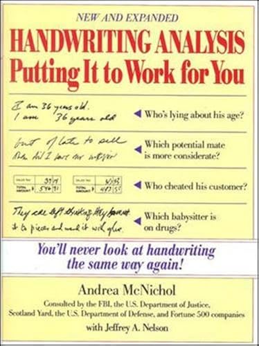 Download Handwriting Analysis: Putting It to Work for You PDF
