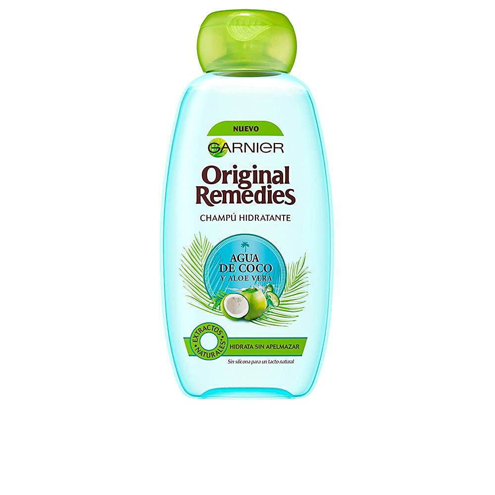 Garnier Original Remedies – Coconut Water and Aloe Vera Moisturizing Shampoo for Normal Hair – 300 ml