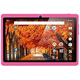 NeuTab 7'' Quad Core WIFI Tablet PC, HD 1024X600 Display, Bluetooth, Dual Camera, Google Play Pre-loaded, FCC Certified (Pink)