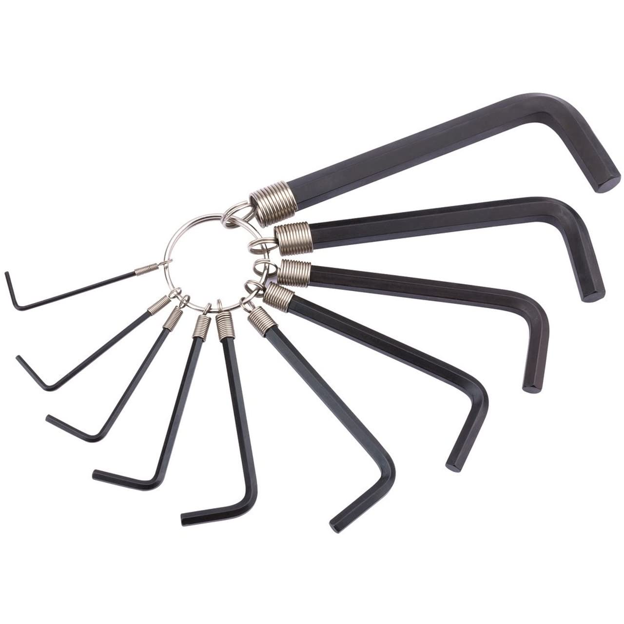 Draper 33657 Imperial Hexagon Key Set, 10 Pieces , Blue