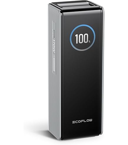 EF ECOFLOW Rapid 25000mAh Power Bank, 170W Portable Charger with