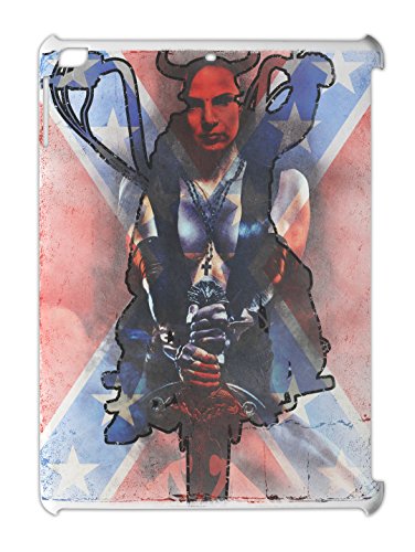 Viking Biker Girl iPad air plastic case