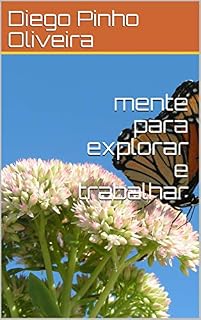 Livro mente para explorar e trabalhar