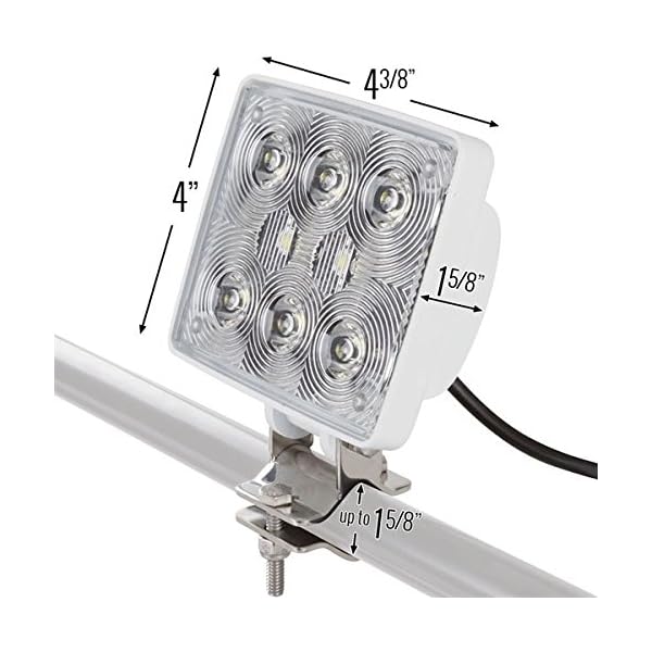 Bright-White-Clamp-on-Marine-LED-Boat-Spreader-Light