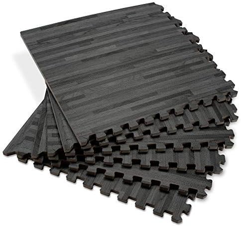 Forest Floor 5/8" Thick Printed Wood Grain Interlocking Foam Floor Mats