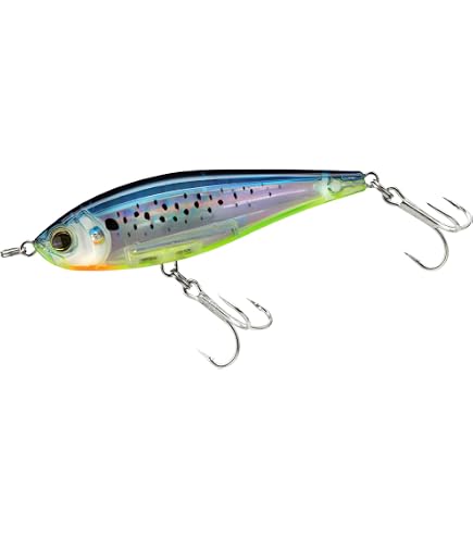 Yo-Zuri 3D Inshore Twitchbait Slow Sinking Lure, Sardine, 90 mm/3 – 1/5,1 cm