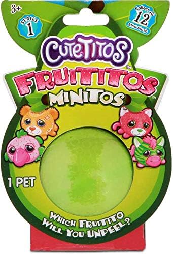 COLLECTOR New 2 X Fruitito Minitos! What's Even Cuter Than a Cutetito? A Minito! Some are Super Rare. can You Collect All 12? Two Packs Sent at Random!