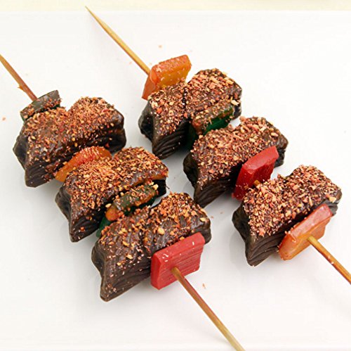 image for Skyseen 2PCS Fake Baked Roast Beef Artificial Grilled Beef Food Model 