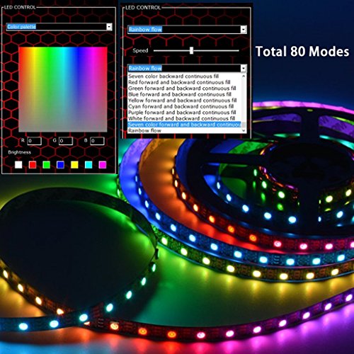 Computer Fan Controller Commander - Speed Adjustable for High Airflow 3-pin case fan or pwm case fan - Include Addressable LED Strip Light and Port - Multi Function By PC Software For Desktop Computer