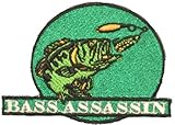 Bass Assassin Iron On Patch 3
