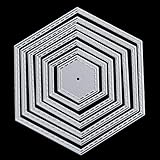 Mikey Store Metal Cutting Dies Stencil DIY Scrapbooking Embossing Album Paper Card Craft (M)
