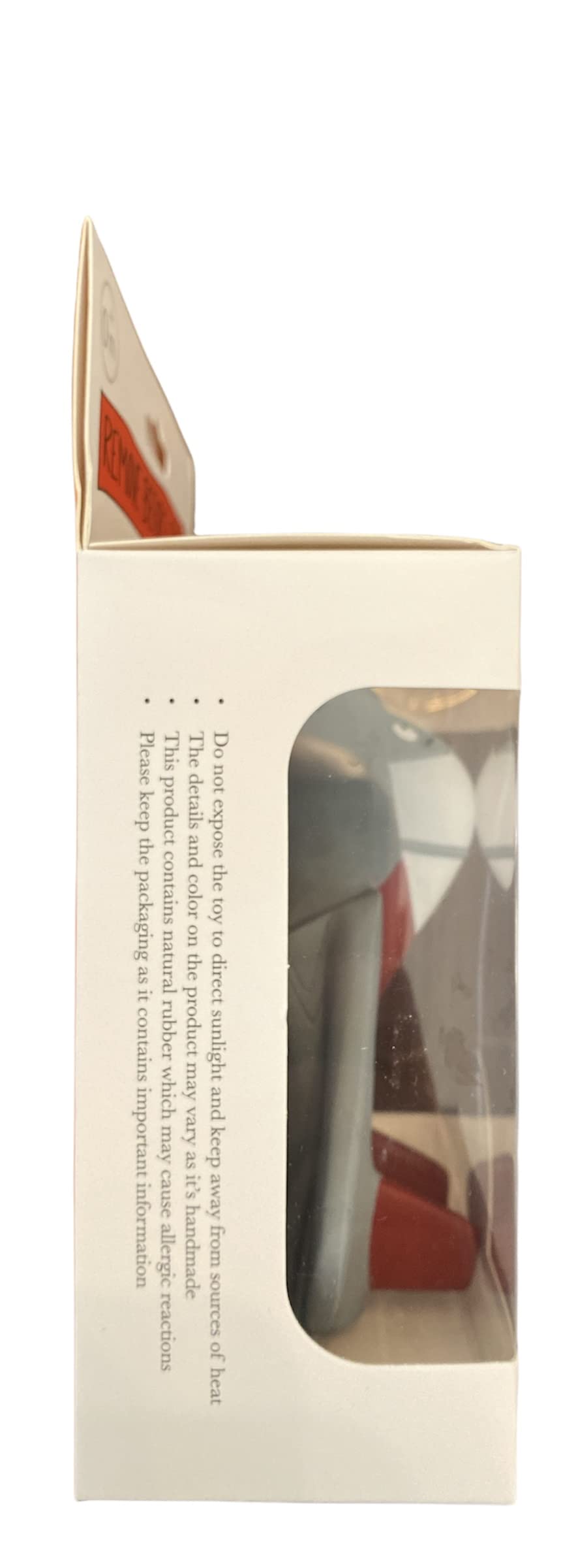 TOPGUM Biter Pilot Airplane Teething Toy 100% Natural Havea Rubber
