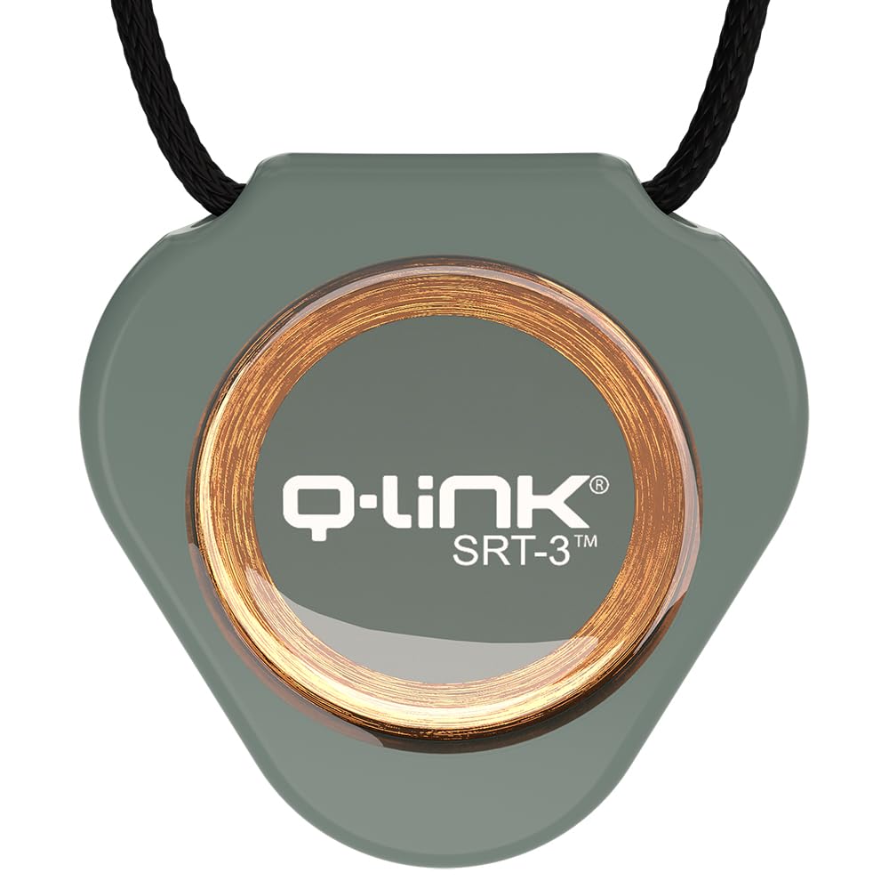 Q-Link Acrylic SRT-3 Pendant (Olive), Triangle Acrylic โ image 1