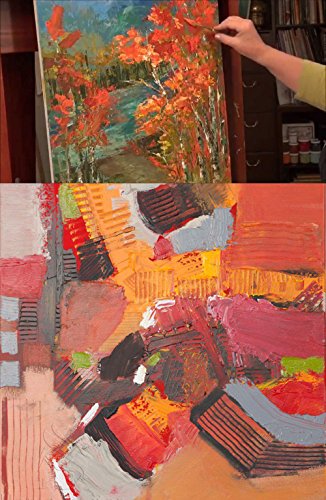 9Pcs Oil Painting Palette Knife Sets Stainless Steel Spatulas Painting Palette Knives Art Tools for FX Special Effects in Oil Painting or Acrylic Mixing Paints- Thin & Flexible Art Tools for Artists - Thumbnail 6