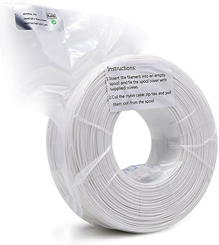 TitanAddit PLA 3D Printer Filament 1.75mm, ±0.03mm Dimensional Accuracy, 1kg Refill (No Spool), PHTHALATE-FREE, Compatible with 3D Printing Pens and FDM Desktop Printers