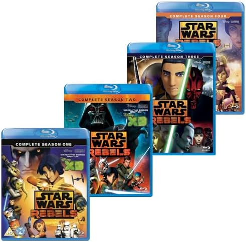 Amazon.com: Star Wars Rebels Complete Series Seasons 1-4 Blu-Ray