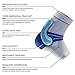 Bauerfeind - MalleoTrain - Ankle Support Brace - Helps Stabilize the Ankle Muscles and Joints For Injury Healing and Pain Relief - Left Foot - Size 3 - Color Black