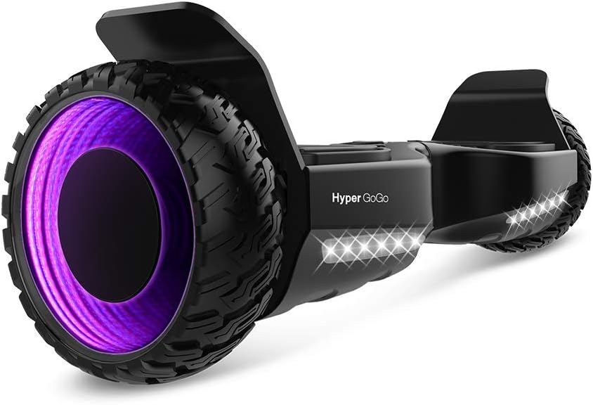 HYPER GOGO Hoverboard 6.5inch 3D Wormhole Hoverboards,UL2272 Certified Self Balancing Electric Scooter w/Bluetooth with Carry Bag