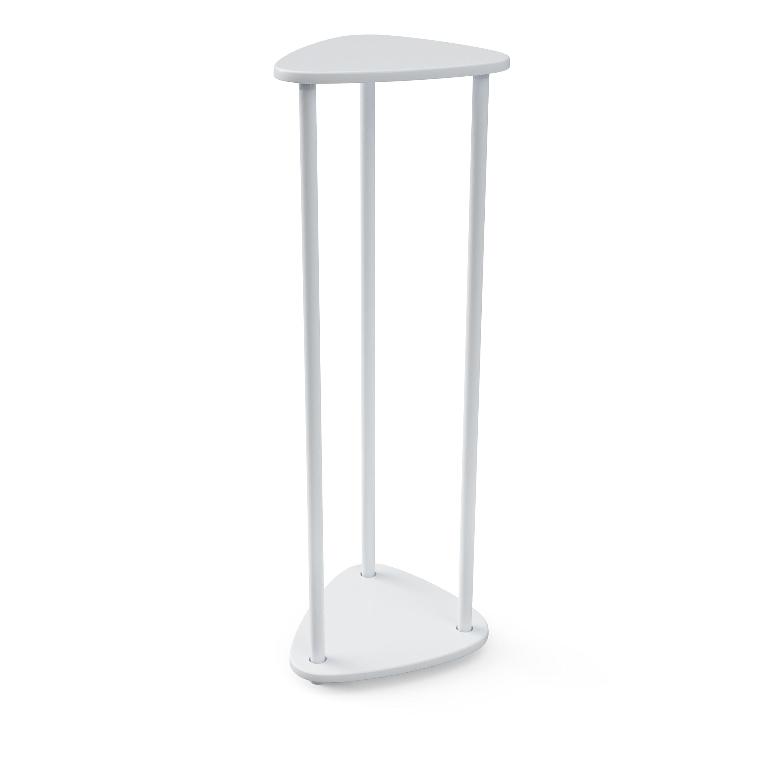 Fix2Place V3 Adjustable Multifunctional Table with Universal Plug-In System up to 75 cm High White Indoor and Outdoor Side Table Small and Large Weatherproof Individually Assembled Organiser