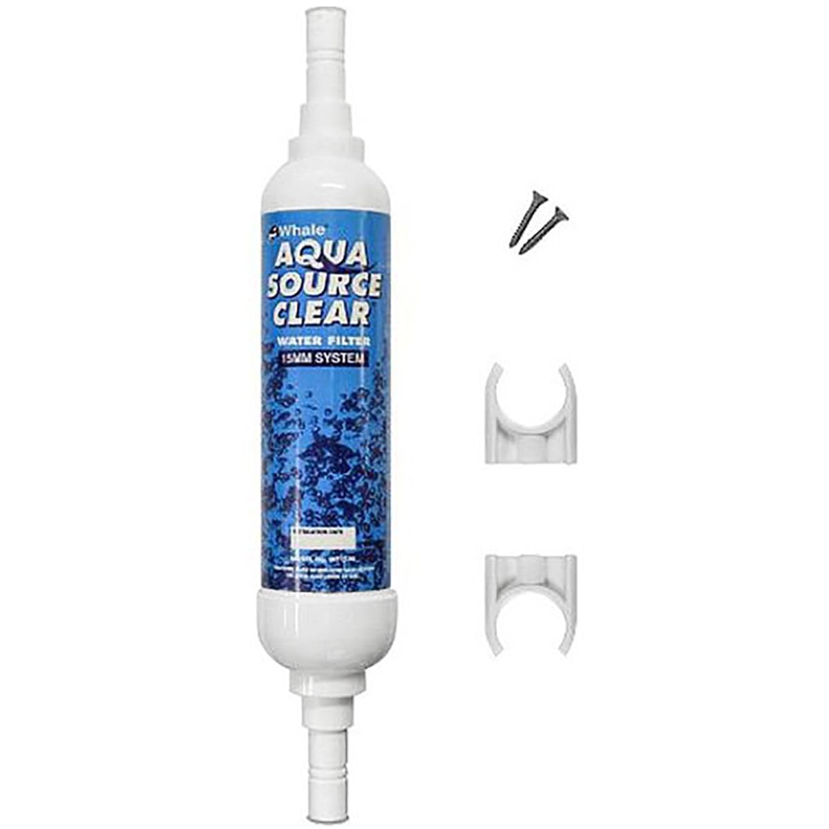 Whale Aqua Source Carbon Water Filter - White, 15 mm