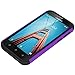 CoolPad Defiant Case, OEAGO [Shockproof] Hybrid Dual Layer Defender Protective Case Cover for CoolPad Defiant Phone/CoolPad 3632A - Don't Touch My Phone (Purple)