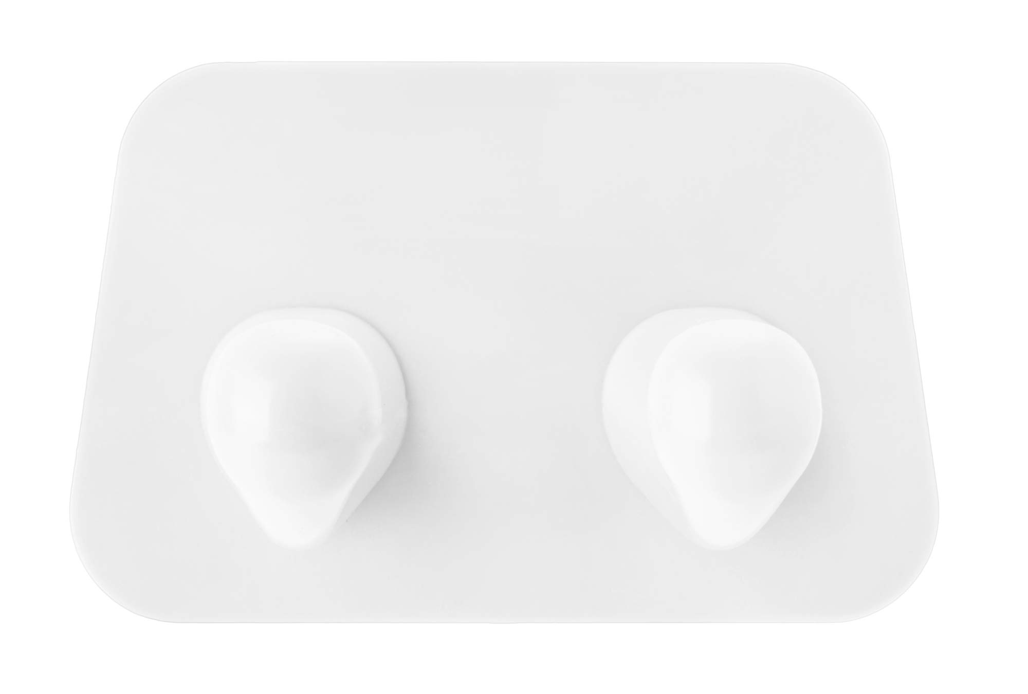 VIGAR Multi-Purpose Double Hook Compact Light Grey, 11.6 x 7.5 x 7.5 cm