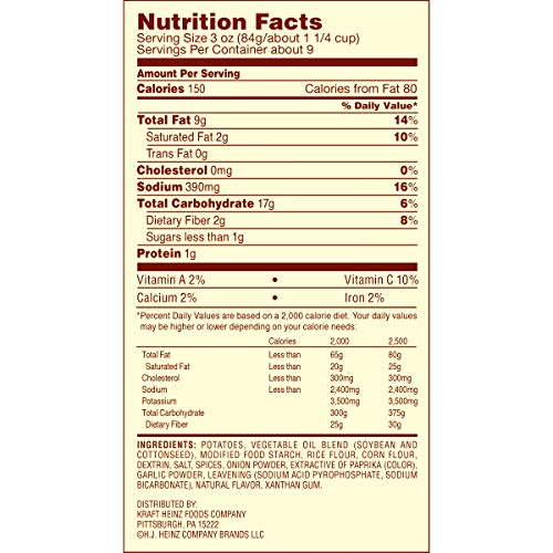 4 Ore+Ida+Crispy+Seasoned+French+Potatoes