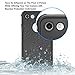 SPARIN iPhone 7 / 8 Waterproof Case, Dust Proof, Snow Proof, Shock Proof Case with Available Buttons, Available Touch ID, Rugged Protection and Clear Sound for iPhone 7 / 8 (4.7 inch) -Black