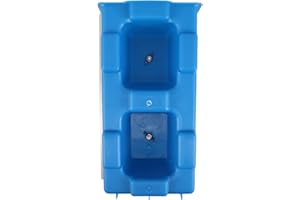 TEHAUX Concrete Hollow Brick Mold 300x150x150mm Reusable Plastic Cement Tile Mold for DIY Outdoor Garden