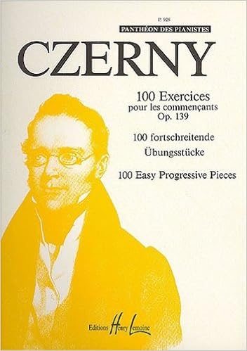 Amazon Fr Exercices Pour Les Commencants 100 Op 139 Czerny Carl Livres
