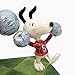 Peanuts by Jim Shore Cheerleading Snoopy and Sally Stone Resin Figurine, 5.5”