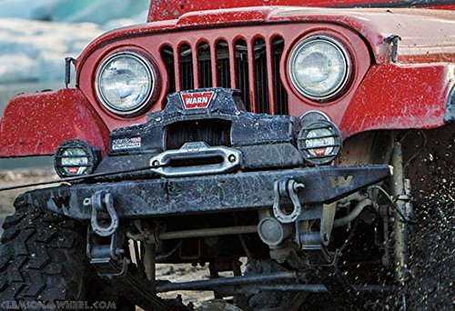WARN 13910 Fixed Winch Mount Kit, Fits: Jeep CJ and Scrambler (1959-1986) - Image 2