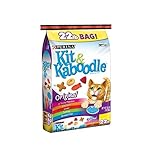 Purina Kit and Kaboodle Dry Cat Food, Original, 22 Lb Bag, Features 4 Tasty Flavors: Chicken, Liver, Turkey, Ocean Fish (1)