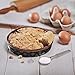 MEKBOK Stainless Steel Measuring Spoons - Set of 6 Accurate Spoons Including 1/2 Tablespoon and 1/8 Teaspoon Measuring Spoon - Gift Box