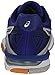 ASICS Women's Gel Tactic Volleyball Shoe, Silver/Royal/White, 8.5 M US