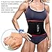 YIANNA Waist Trimmer for Women/Men, Back Double Support Waist Trainer Sweat Belt