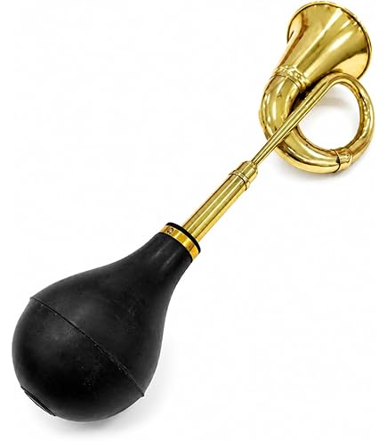 Taxi Circular Bulb Brass Blow Horn for Bicycles Vintage Brass Car