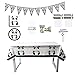 Chris.W 65Pcs Panda Birthday Party Supplies, Animal Themed Party Favors, Includes Banner, Straws, Plates, Cups, Cupcake Toppers, Tablecloth and Napkins
