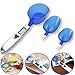 XHL-Oumin Upgraded Digital Food Scale, Digital Measuring Spoons with Scale,Spoons Measure Dry and Liquid Ingredients with Soft Handle, Perfect Cooking Tools (Batteries Included)