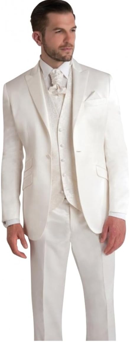 Lavallière Pour Costume De Mariage Homme écru Unique