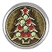 Ginger Snaps GLITZY HOLIDAY TREE SNAP SN19-02 Interchangeable Jewelry Snap Accessory