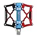 ROCKBROS Mountain Bike Pedals Flat Pedals Mountain Bike Pedals Platform Cycling Sealed Bearing Aluminum 9/16 Bicycle Pedals for MTB Mountain Bike