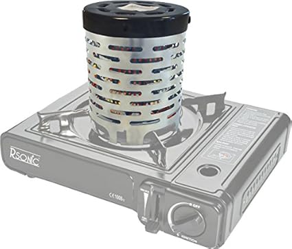 HEIZAUFSATZ für Campingkocher - Gaskocher in Gasheizung bis 2 KW umwandeln