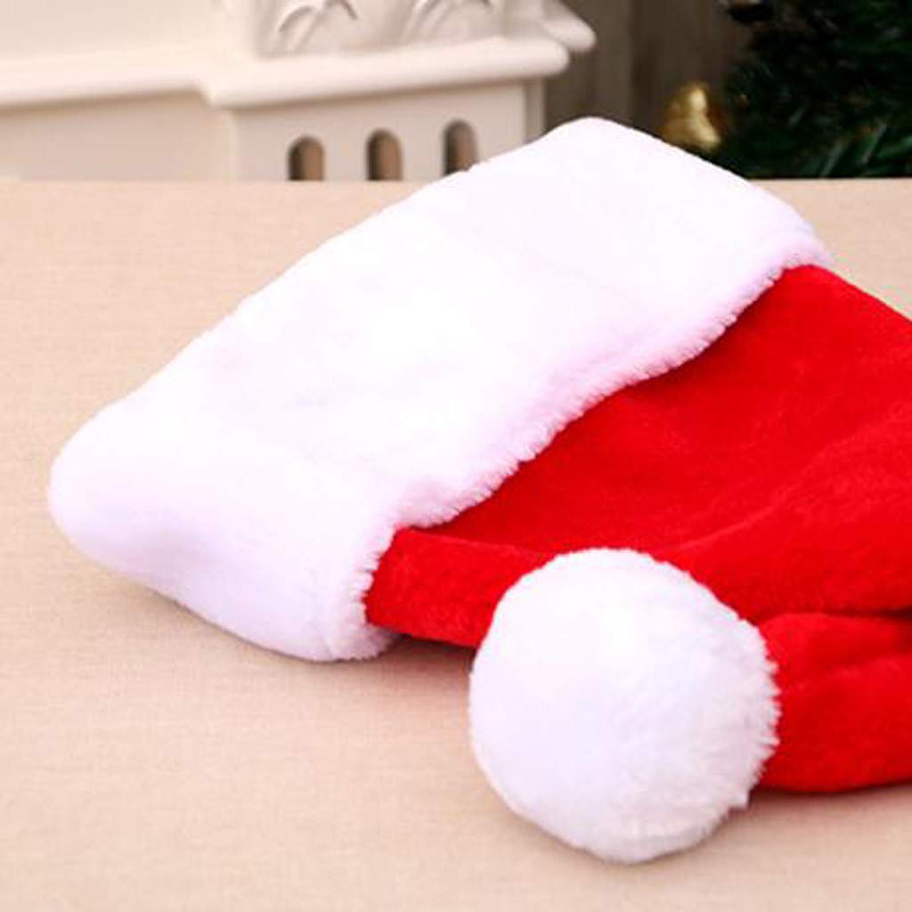 Costumi e travestimenti Cappellino Babbo Natale OneSize Natale Paillettes  Cappello di Natale Cappellini Natale Rmoon Cappello Babbo Natale Peluche  per Adulti farmaki.gr