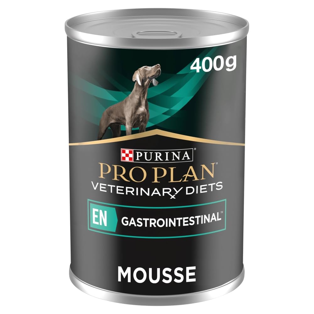 PRO PLAN VETERINARY DIETS EN Gastrointestinal Mousse Wet Dog Food 400g (Pack of 12)