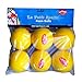 Le Petit Tennis Foam Balls - Yellow Tennis Balls Kids - Pack6 - (Stage 3 Ball - For Playing on 36ft Court)