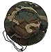 Summer Outdoor Boonie Hunting Fishing Safari Bucket Sun Hat with Adjustable Strap