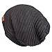 LETHMIK Functional Slouchy Beanie Unisex Skully Hat Warm Infinity Scarf in 3 Colors ,Gray,One Size (Elastic)