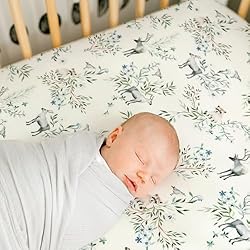 Stretch Ultra Soft Jersey Knit Fitted Crib Sheets